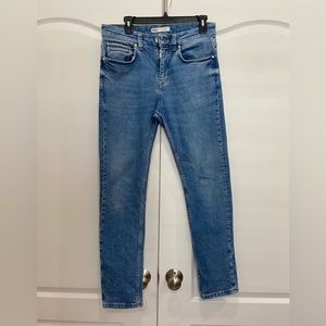 Mens Medium Wash Slim Fit Jeans